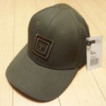5.11 Tacticalの帽子(Scope Flex Cap Tdu Green)を買いました