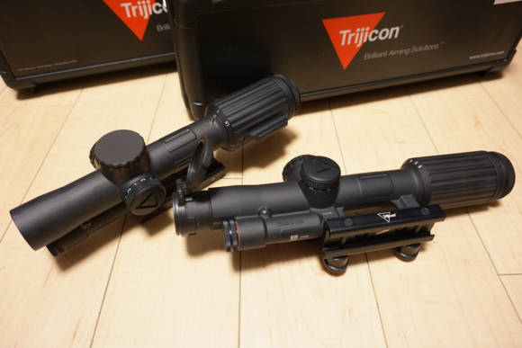 マウントベース一体型ショートスコープ、Trijicon VCOG 1-6x24mmのレビュー