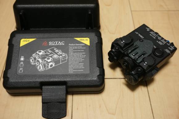 SOTAC DBAL-A2の国内モデル（レーザー無し）を購入、レーザーを復活させてレビューします