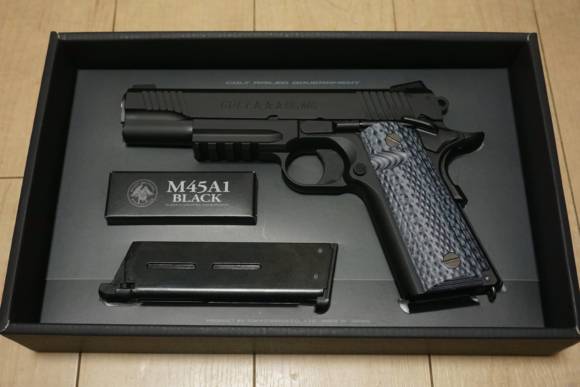 黒く染まったM45A1、東京マルイ M45A1 BLACKを買ってみた