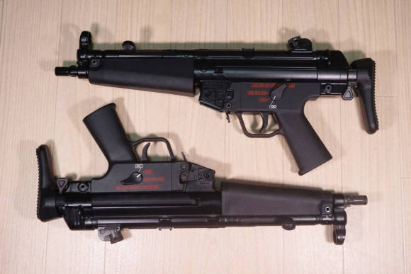 MP5A5電動ガン比較 東京マルイ 次世代電動ガン VS VFC/Umarex 電動ガン（スチールプレスモデル）