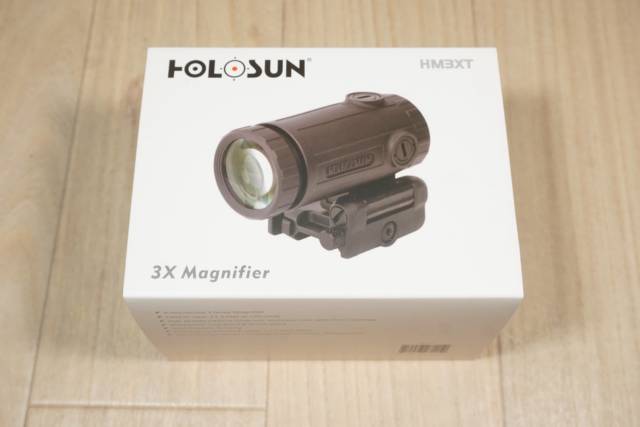 HOLOSUN製コンパクトマグニファイアHM3XT 3X Magnifierのレビュー